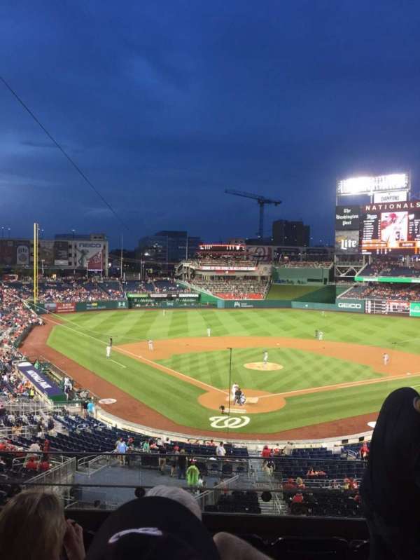 Nationals Park, section: 214, row: E, seat: 3