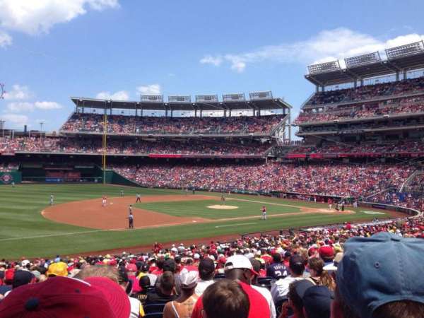 Nationals Park, section: 113, row: MM, seat: 14
