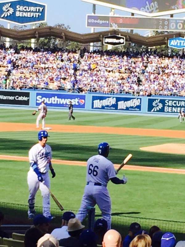 Dodger Stadium, section: 9FD, row: E, seat: 1