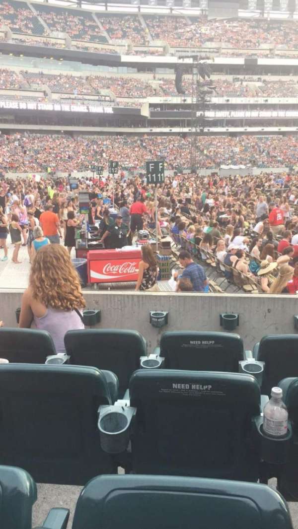 Lincoln Financial Field, section: 116, row: 4, seat: 21