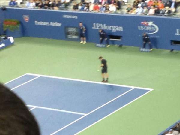 Arthur Ashe Stadium, section: 106, row: L, seat: 3