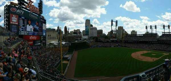 Comerica Park, section: 341, row: C, seat: 3