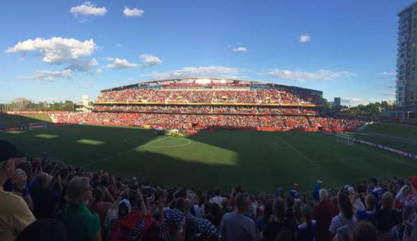 TD Place Stadium, section: D, row: 16, seat: 9