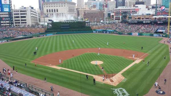 Comerica Park, section: 329, row: A, seat: 10