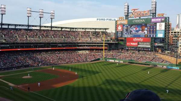 Comerica Park, section: 212, row: 2, seat: 8
