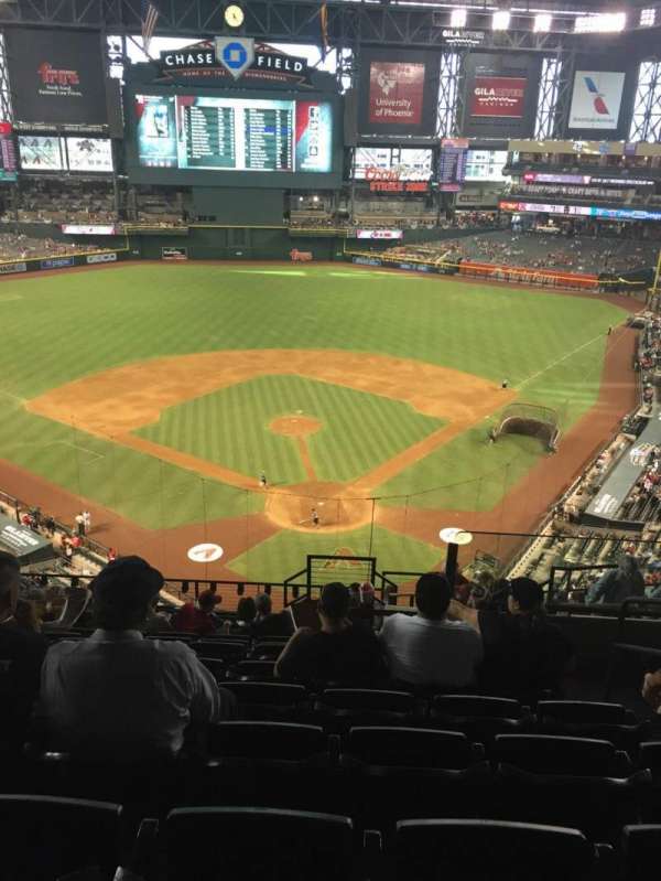 Chase Field, section: 317, row: 14, seat: 4