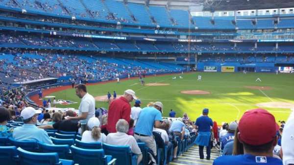 Rogers Centre, section: 117R, row: 34, seat: 1