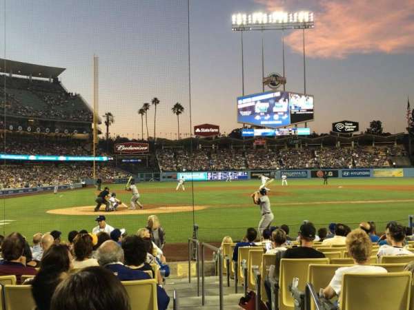 Dodger Stadium, section: 8FD, row: C, seat: 9