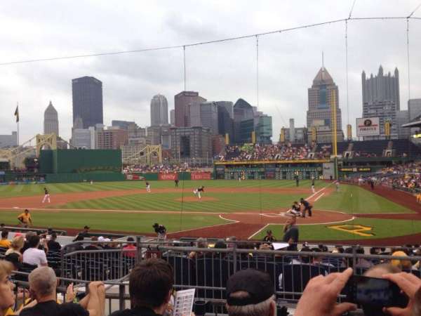 PNC Park, section: 119, row: D, seat: 12