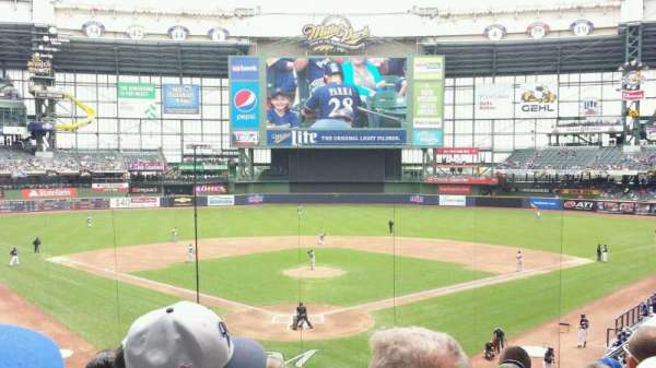 American Family Field, section: 218, row: 6, seat: 6