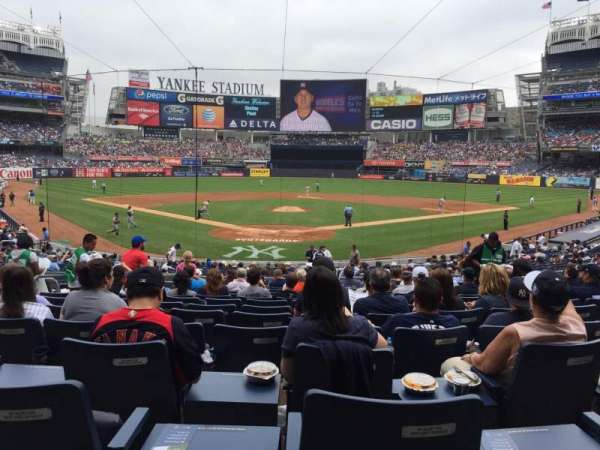 Yankee Stadium, section: 120A, row: 25, seat: 6