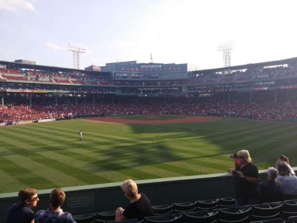 Fenway Park, section: Bleacher 35, row: 7, seat: 12