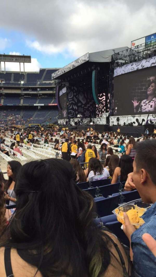 San Diego Stadium, section: LF, row: 8, seat: 5