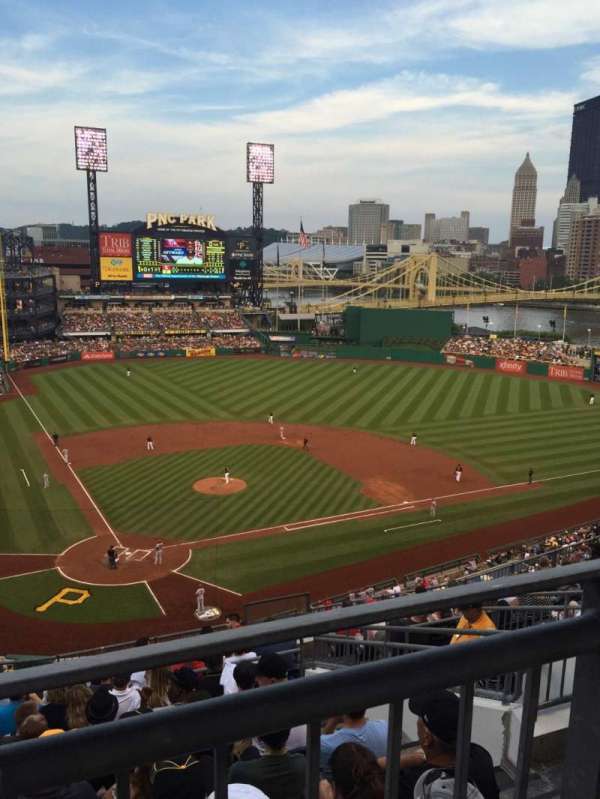 PNC Park, section: 313, row: D, seat: 6