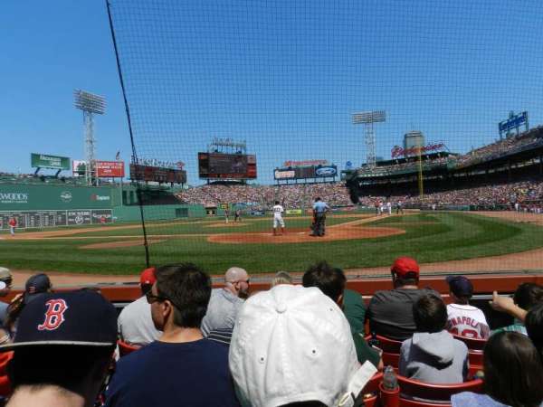Fenway Park, section: Field Box 48, row: B, seat: 4
