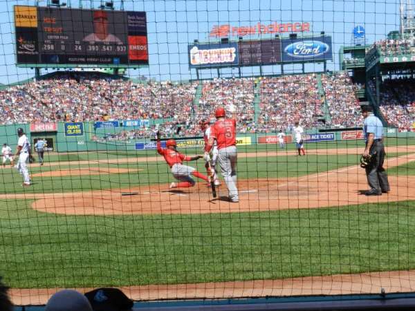 Fenway Park, section: Field Box 48, row: B, seat: 3