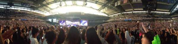 Ford Field, section: Floor J, row: 18, seat: 19