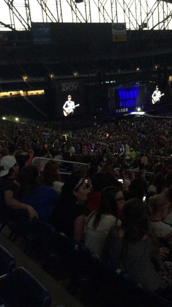 Ford Field, section: 110, row: 40, seat: 8