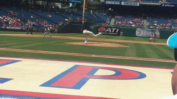 Citizens Bank Park, section: 117, row: 2, seat: 9
