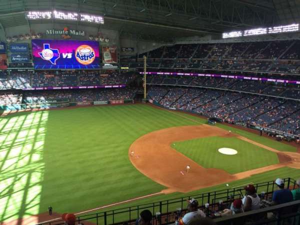 Daikin Park, section: 409, row: 2, seat: 11