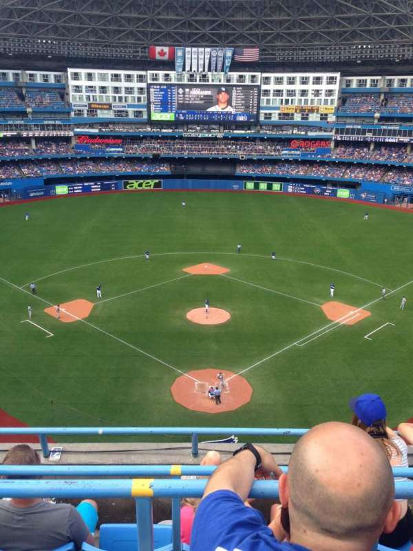 Rogers Centre, section: 524, row: 4