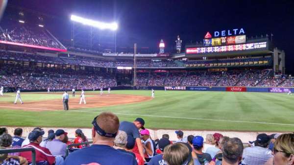 Turner Field, section: 119, row: 9, seat: 2