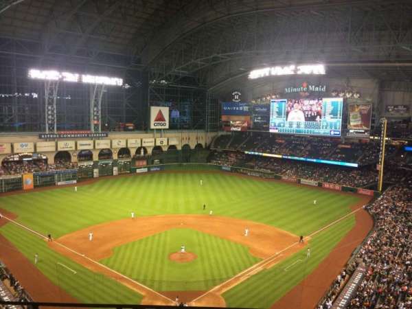 Daikin Park, section: 419, row: 2, seat: 6