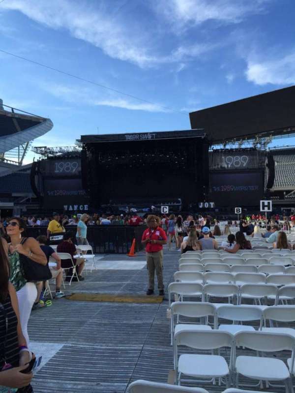 Soldier Field, section: M, row: 19, seat: 1
