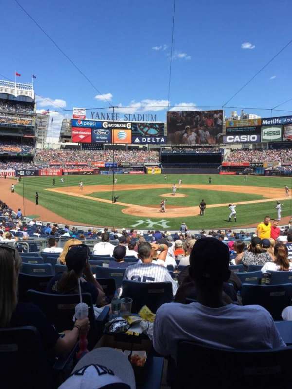 Yankee Stadium, section: 120A, row: 26, seat: 6