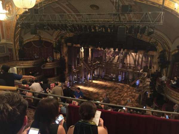 Richard Rodgers Theatre, section: Rear Mezzanine R, row: C, seat: 14