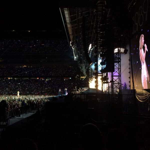 Gillette Stadium, section: 127, row: 6, seat: 10
