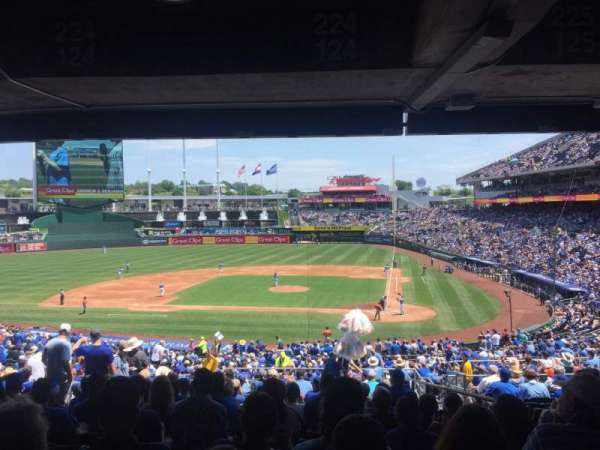 Kauffman Stadium, section: 224, row: RR, seat: 8