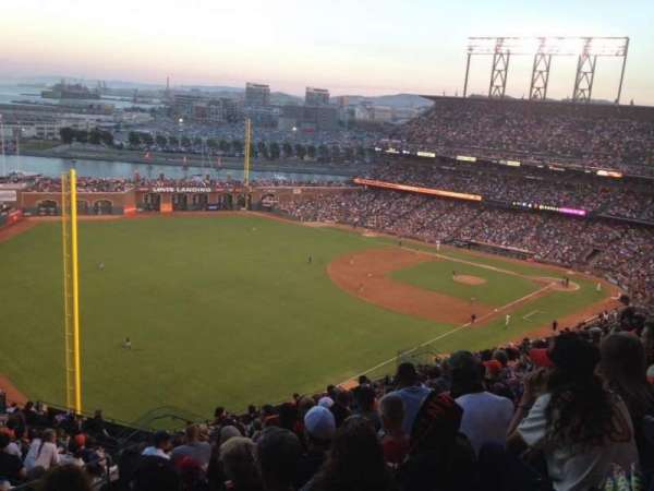 Oracle Park, section: VR332, row: 15, seat: 2
