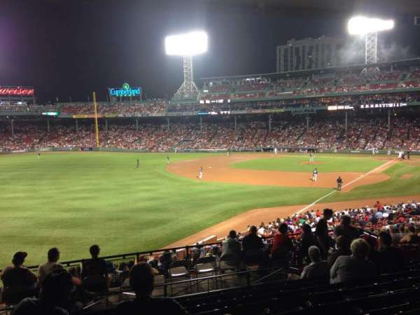 Fenway Park, section: Grandstand 32, row: 10, seat: 19