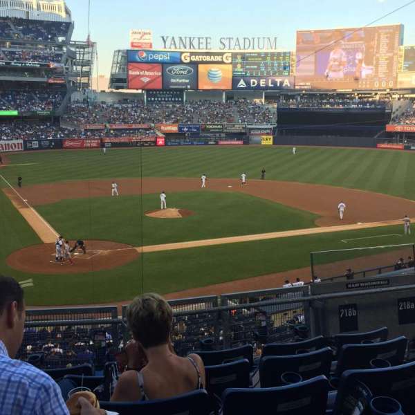 Yankee Stadium, section: 218B, row: 6, seat: 5