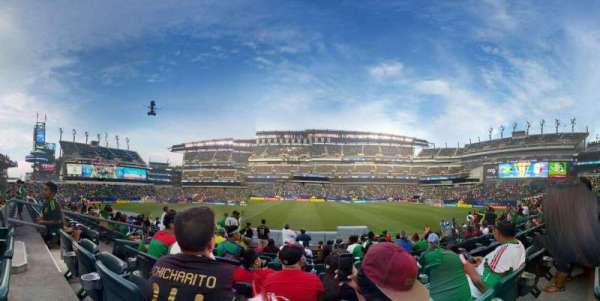 Lincoln Financial Field, section: 102, row: 10, seat: 20