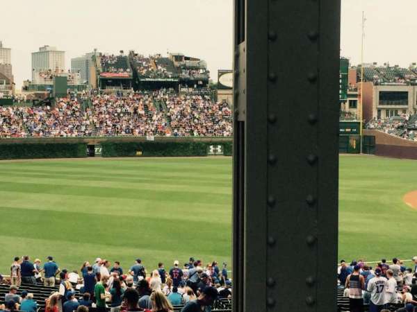 Wrigley Field, section: 206, row: 10, seat: 17