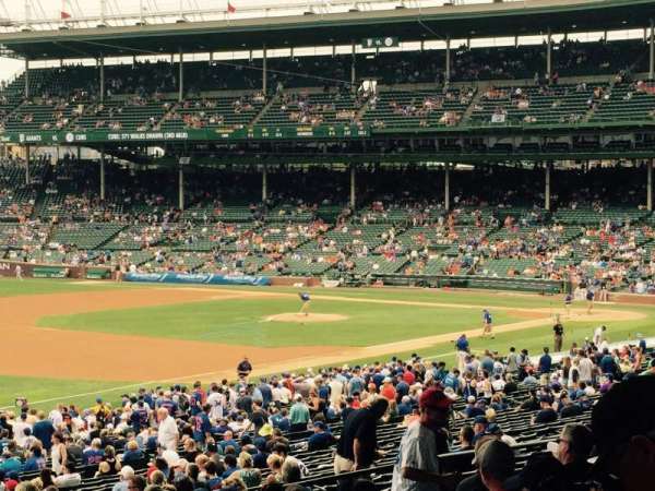 Wrigley Field, section: 206, row: 10, seat: 17