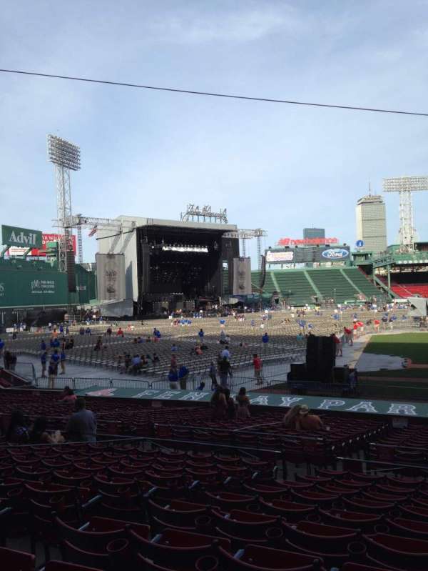 Fenway Park, section: Loge Box 147, row: KK, seat: 5