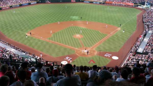 Chase Field, section: 317, row: 18, seat: 14