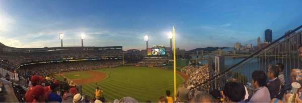 PNC Park, section: 201, row: H, seat: 5