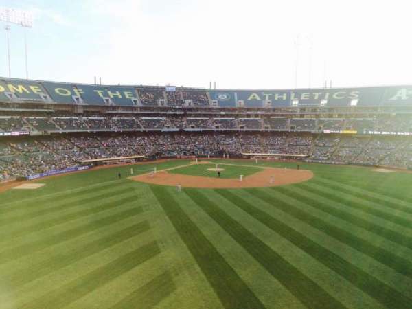 Oakland Coliseum, section: 245, row: 1, seat: 15
