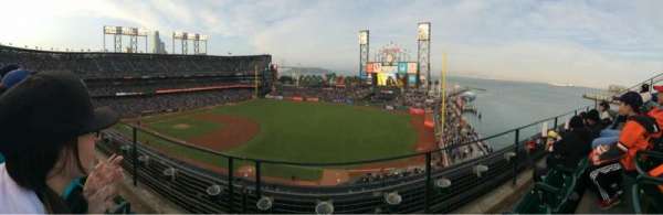 Oracle Park, section: VB302, row: B, seat: 16