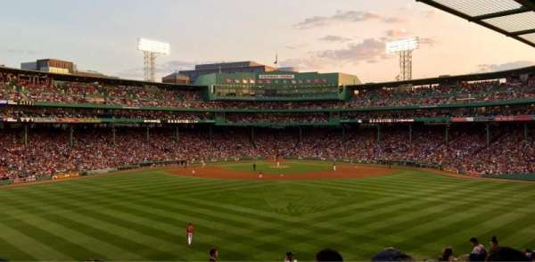 Fenway Park, section: Bleacher 35, row: 18, seat: 1