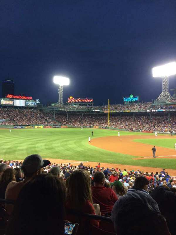 Fenway Park, section: Loge Box 158, row: PP, seat: 5