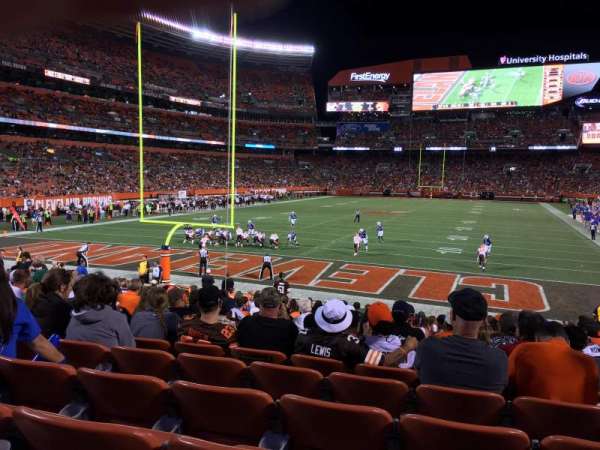 Huntington Bank Field, section: 148, row: 18, seat: 19