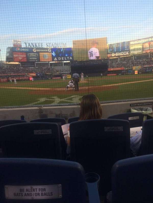 Yankee Stadium, section: 020, row: 4, seat: 3