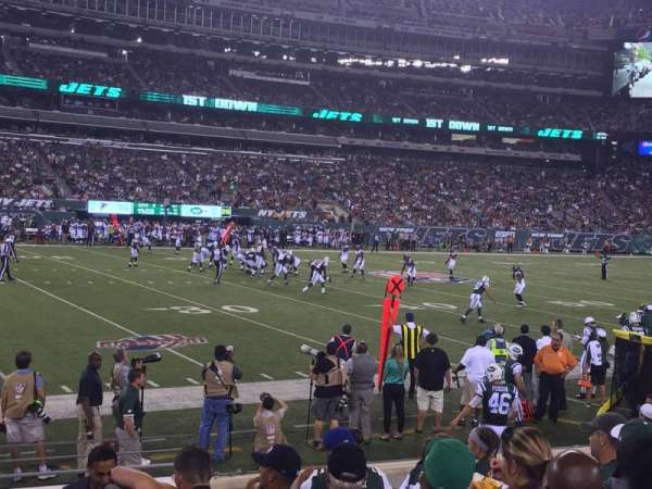 MetLife Stadium, section: 116, row: 7, seat: 1