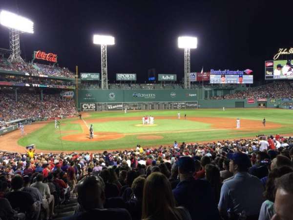 Fenway Park, section: Grandstand 17, row: 1, seat: 24