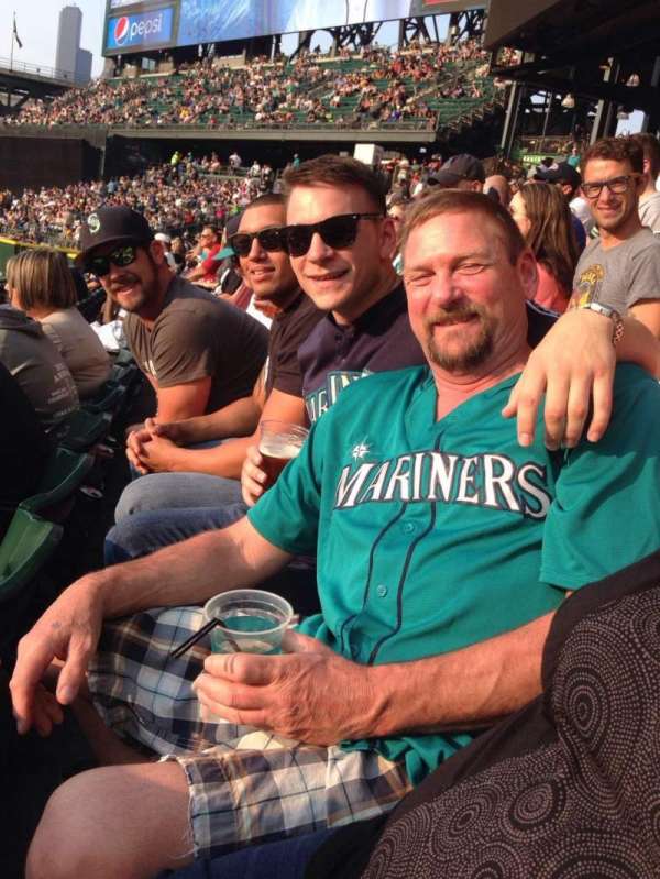 T-Mobile Park, section: 108, row: 25, seat: 9-16